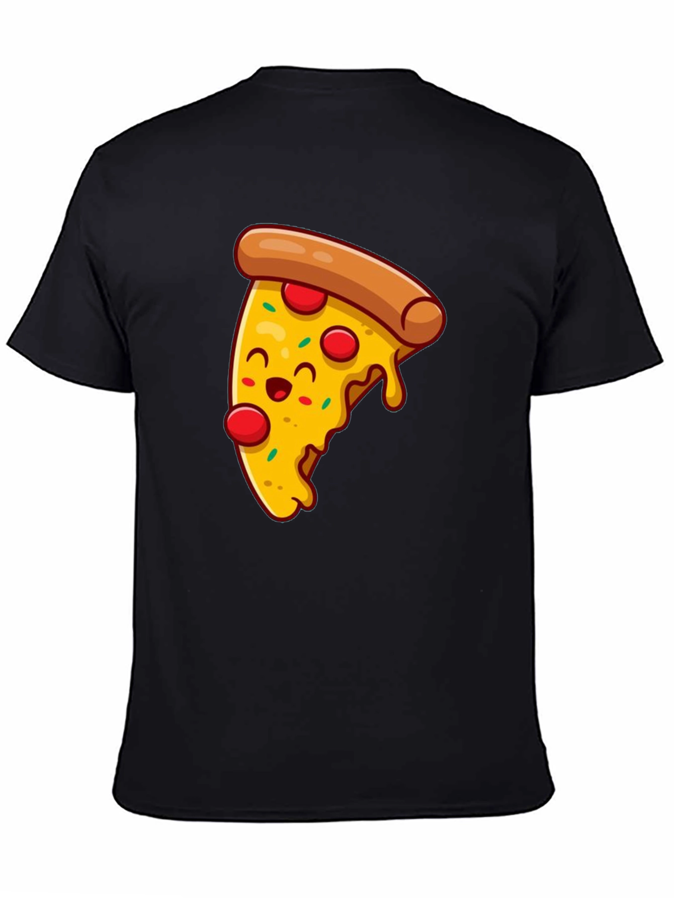 Pizza Slice Graphic T-Shirt - Fun Foodie Tee