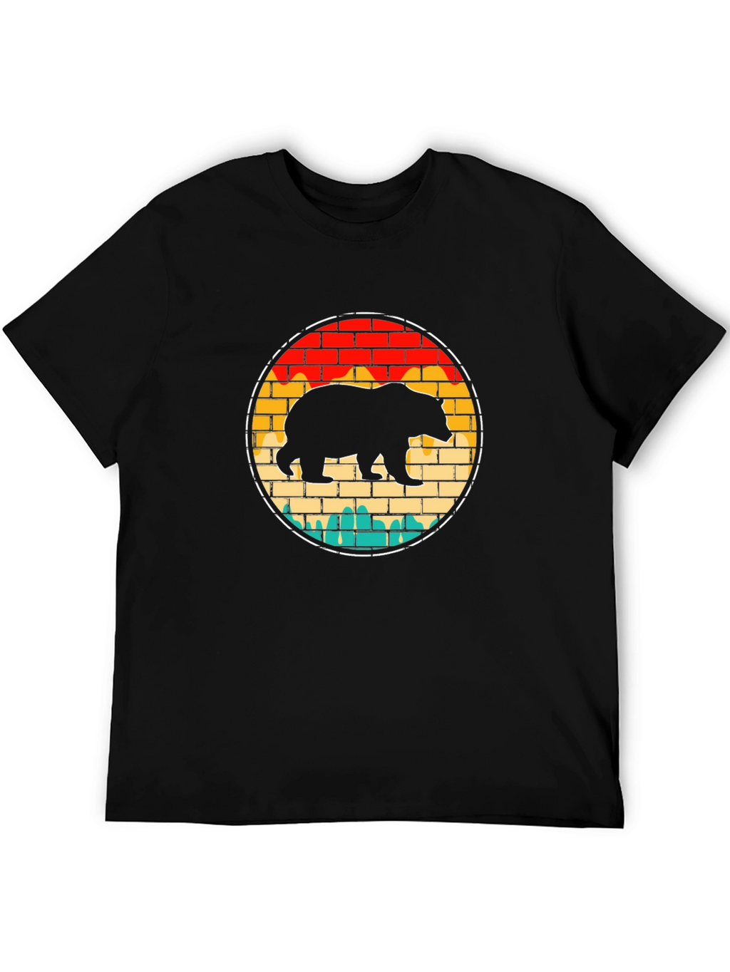 Retro Bear Brick T-Shirt