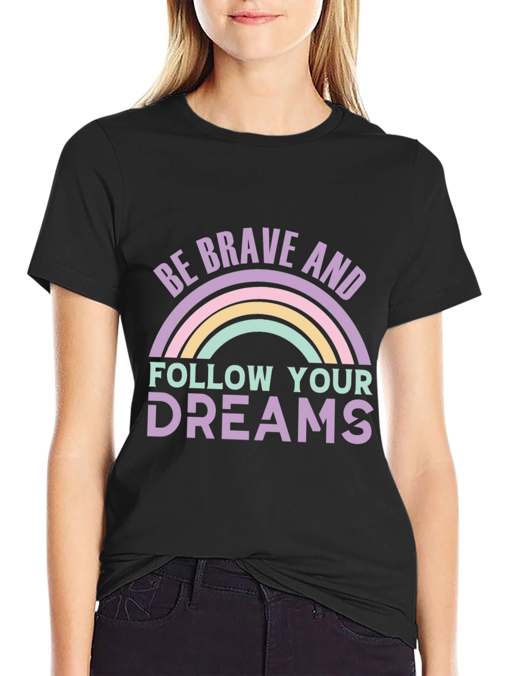 Be Brave and Follow Your Dreams Graphic Tee