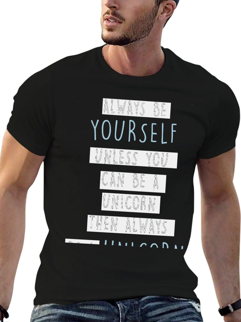 Always Be Yourself Unicorn Graphic Tee