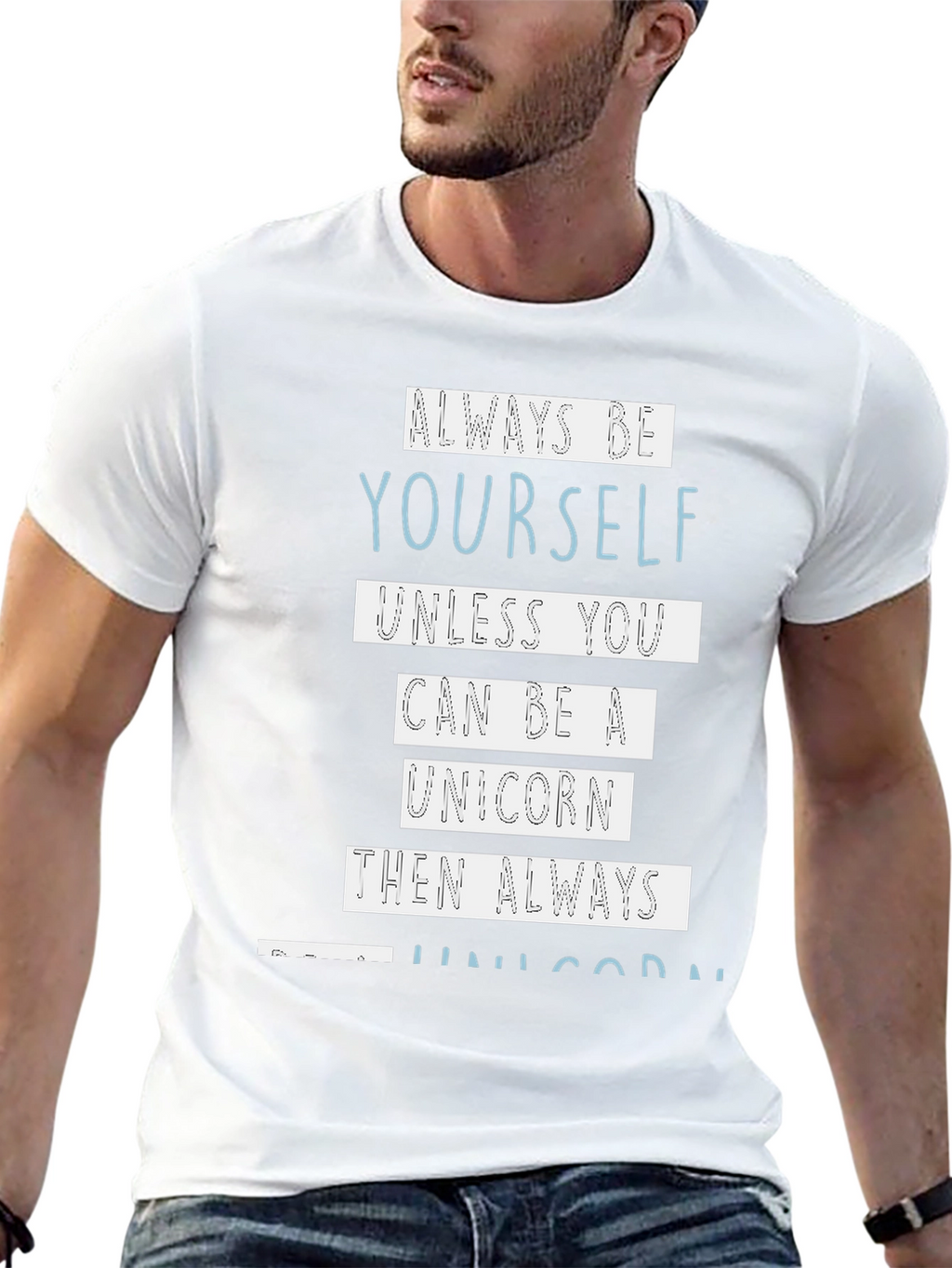Always Be Yourself Unicorn Graphic Tee