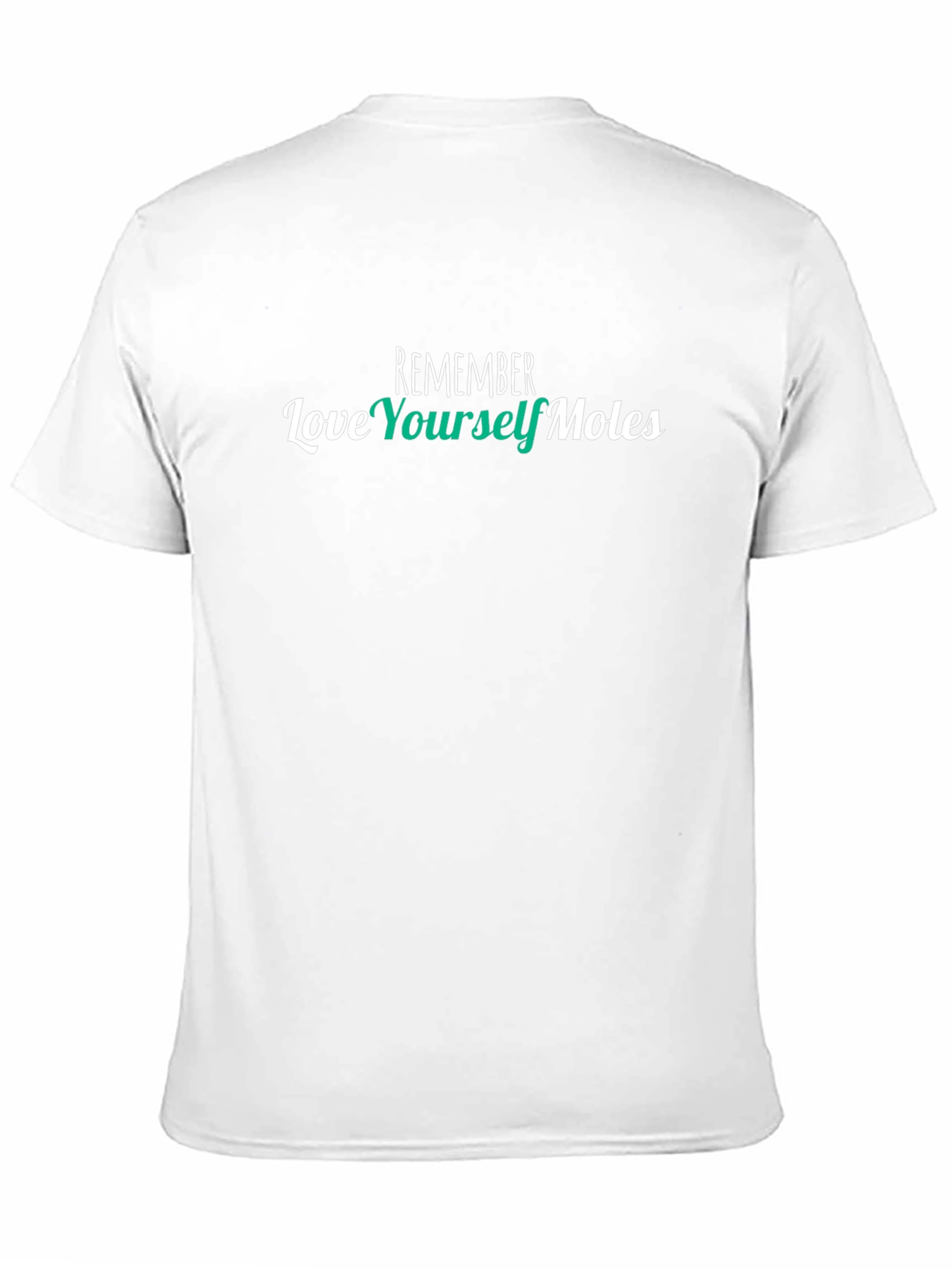 Remember Love Yourself Moles T-Shirt - Black