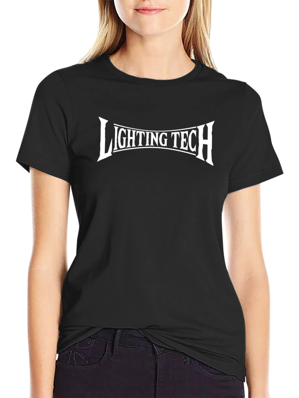 Lighting Tech Black T-Shirt