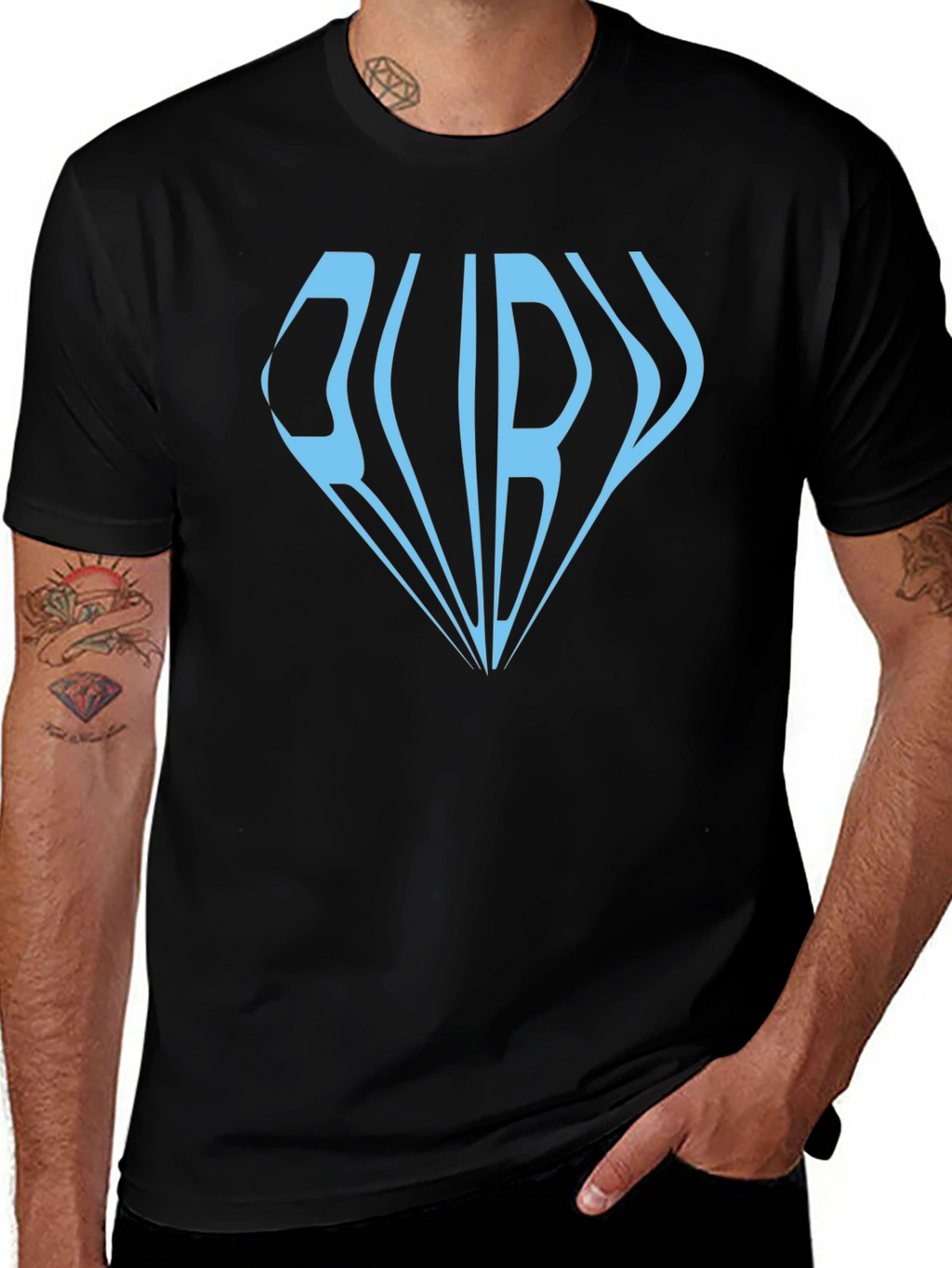 Ruby Diamond T-Shirt - Graphic Tee