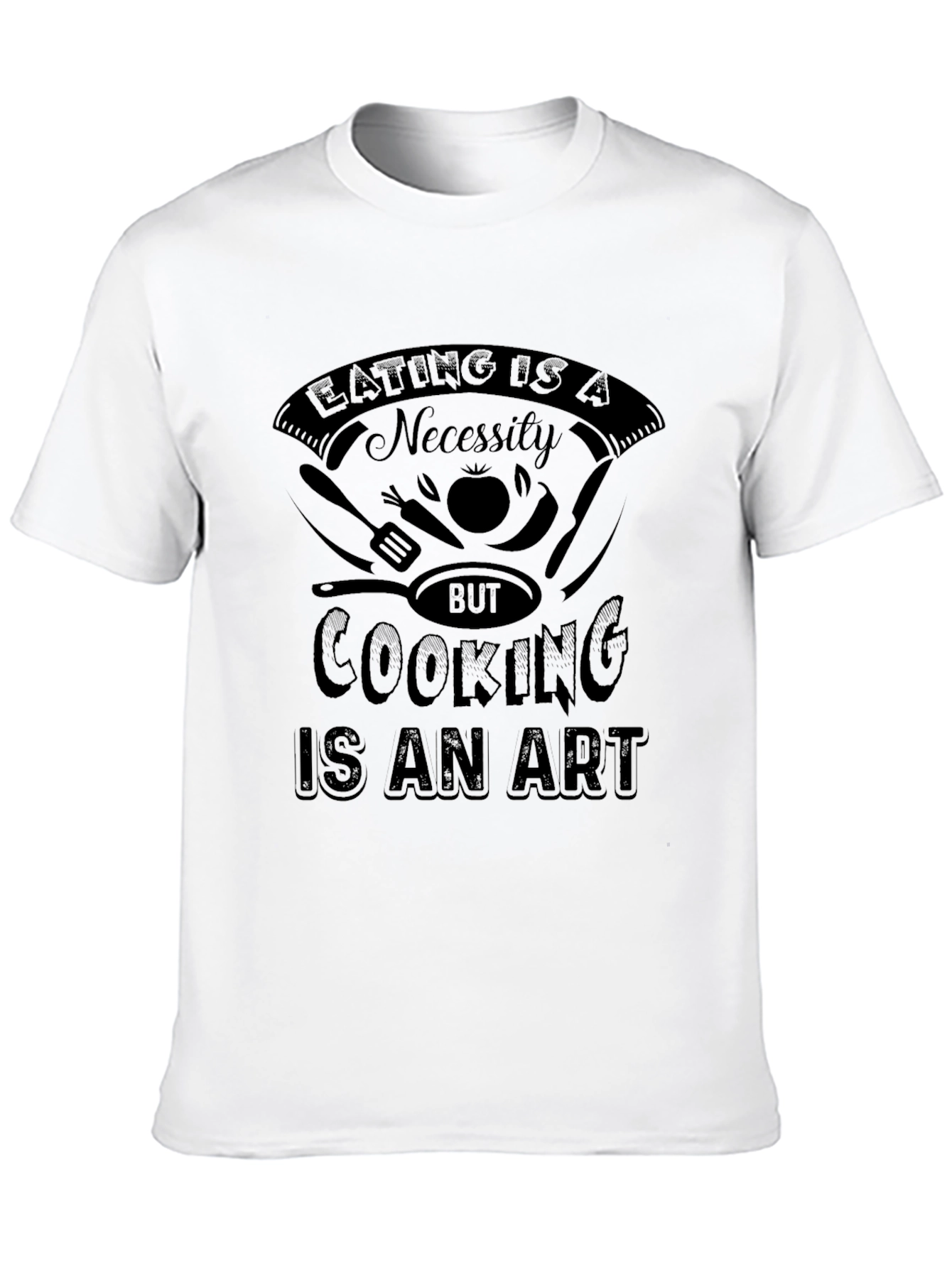 Cooking is an Art Graphic T-Shirt