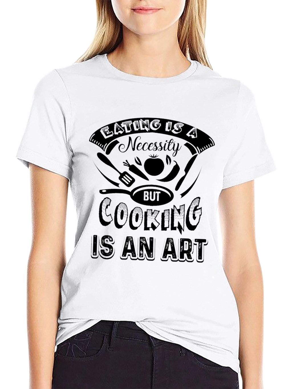 Cooking is an Art Graphic T-Shirt
