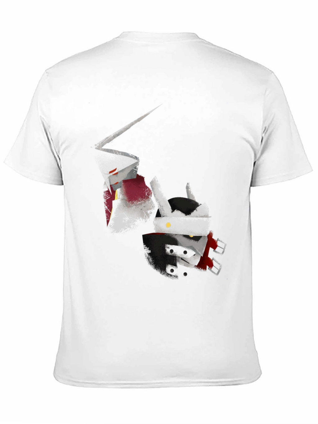 Abstract Robot Graphic T-Shirt