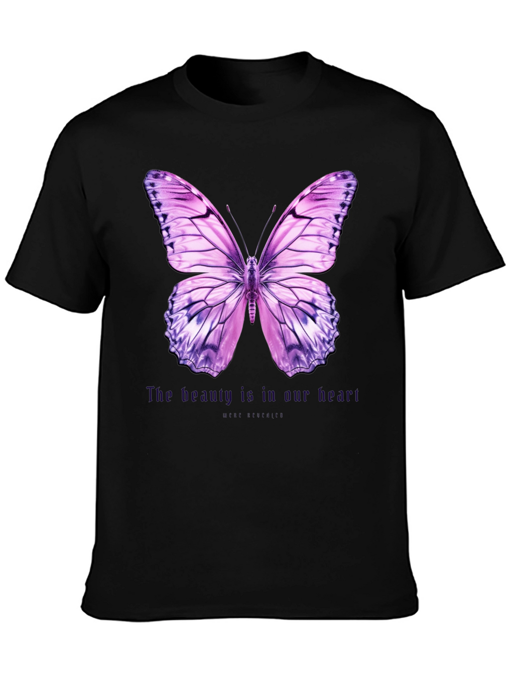 Butterfly Graphic Tee - Beauty is in Our Heart