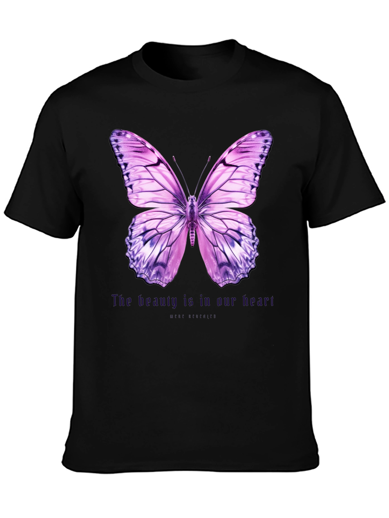 Butterfly Graphic Tee - Beauty is in Our Heart