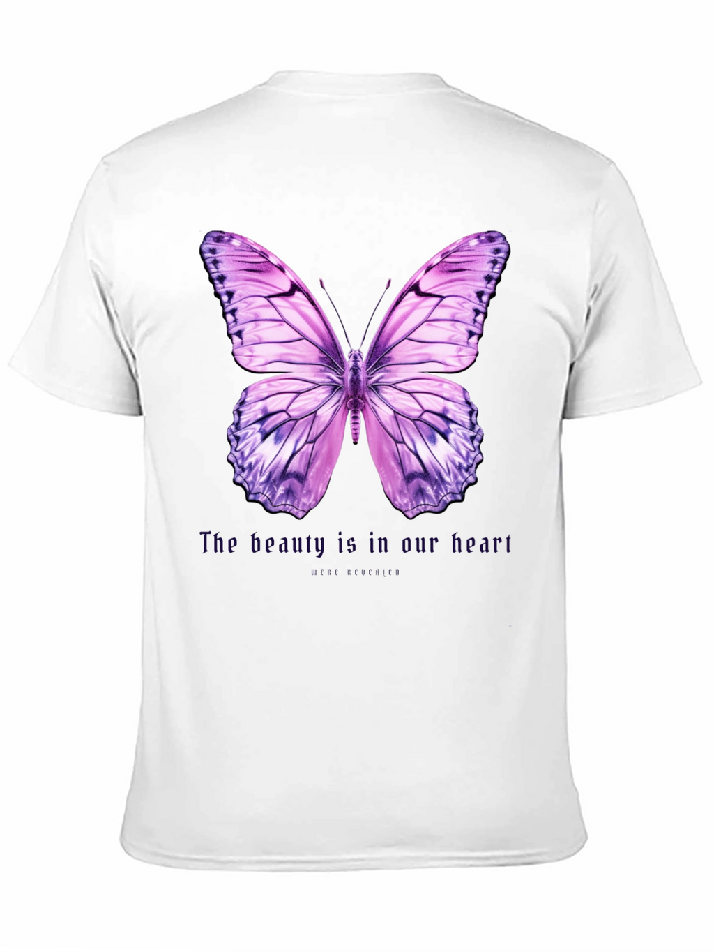 Butterfly Graphic Tee - Beauty is in Our Heart