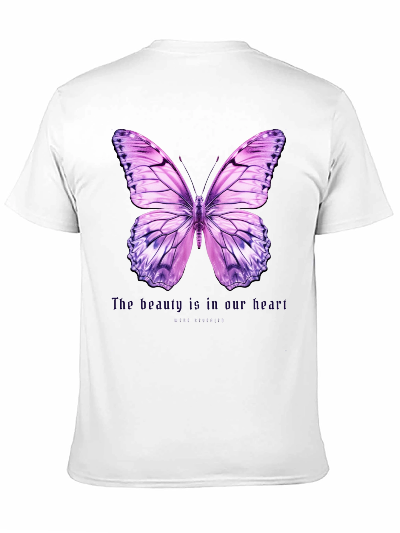 Butterfly Graphic Tee - Beauty is in Our Heart