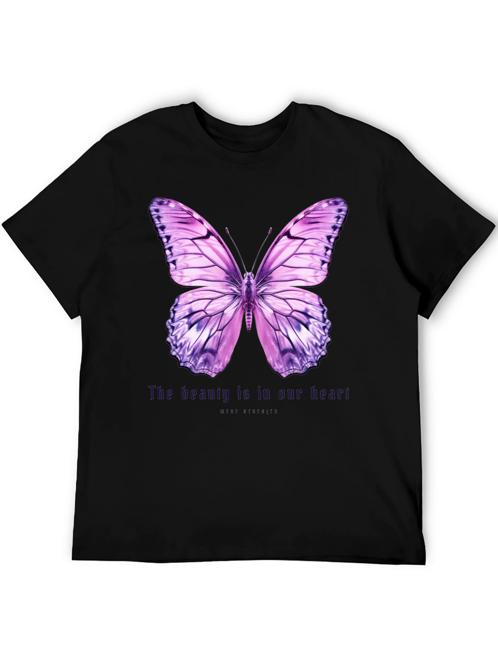 Butterfly Graphic Tee - Beauty is in Our Heart