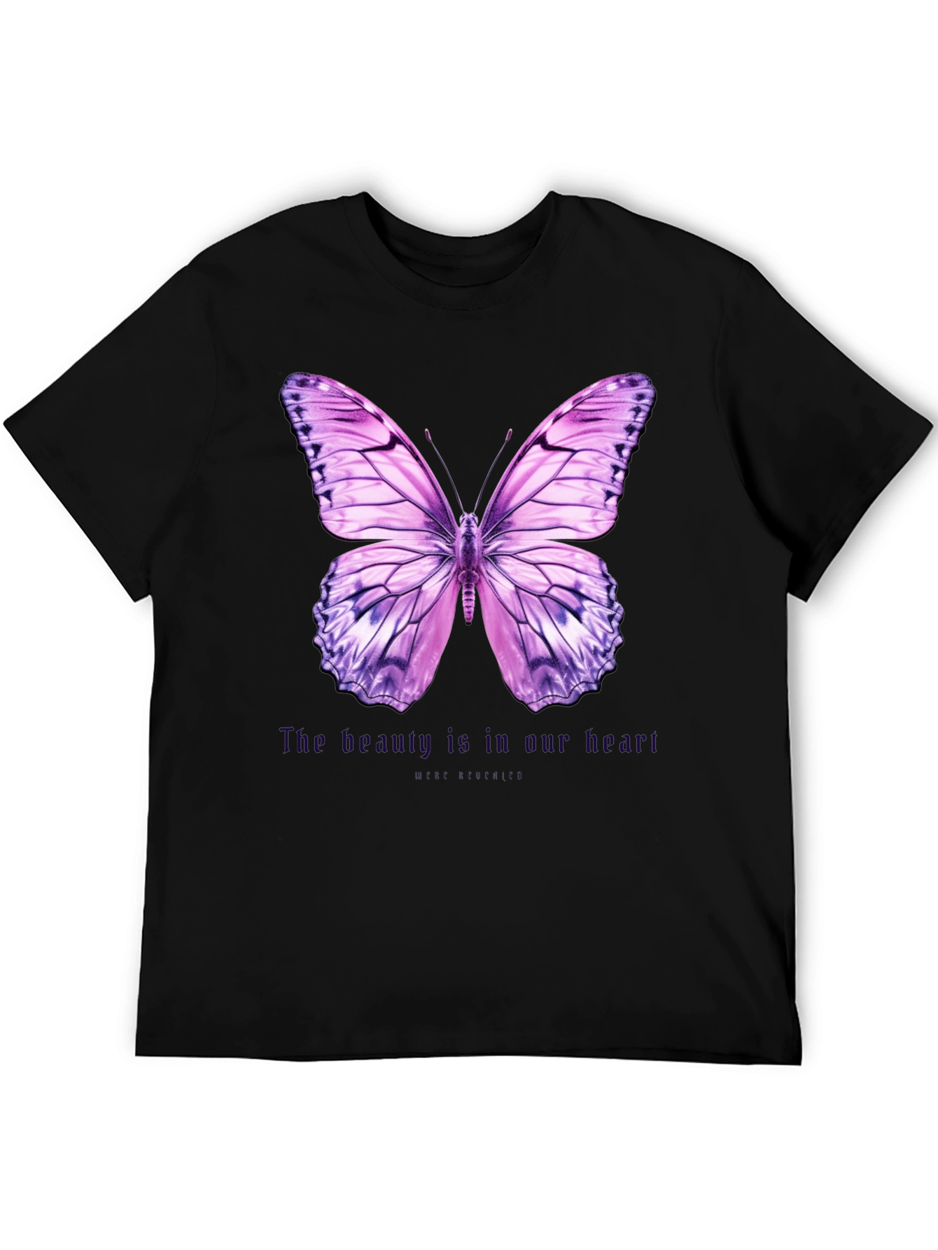 Butterfly Graphic Tee - Beauty is in Our Heart