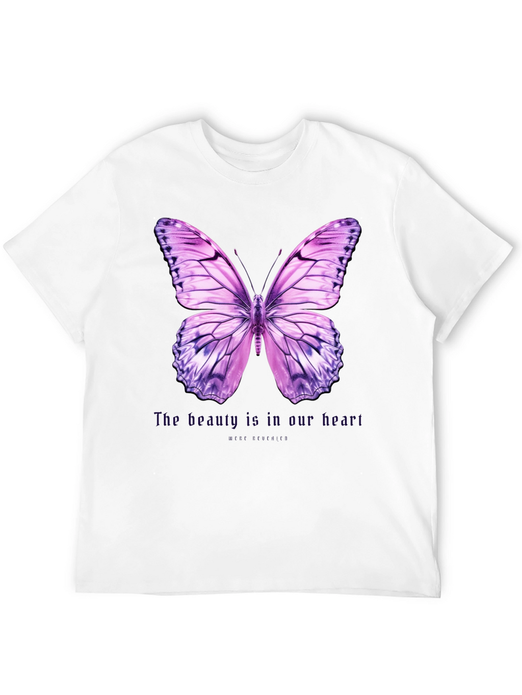 Butterfly Graphic Tee - Beauty is in Our Heart