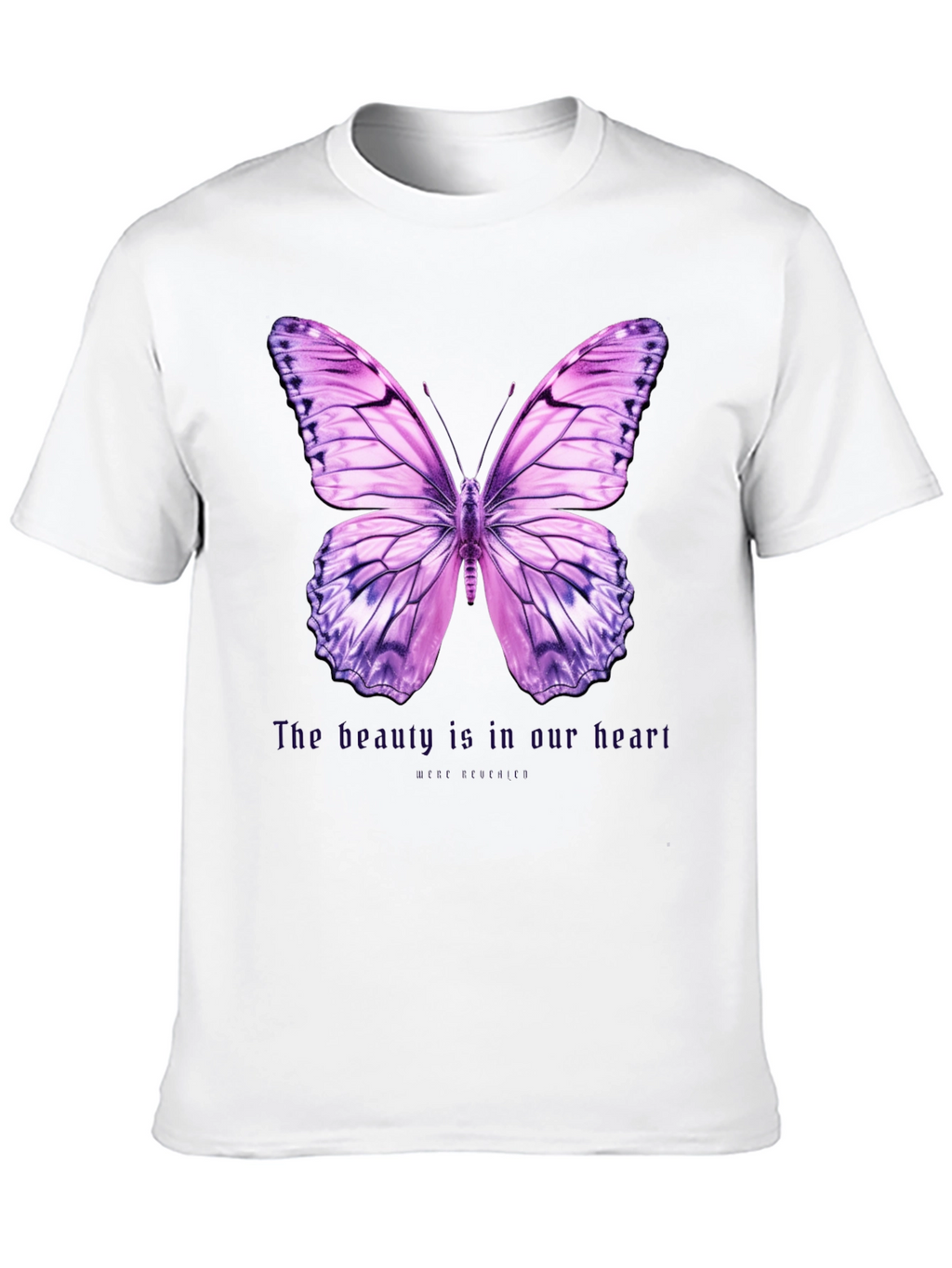 Butterfly Graphic Tee - Beauty is in Our Heart