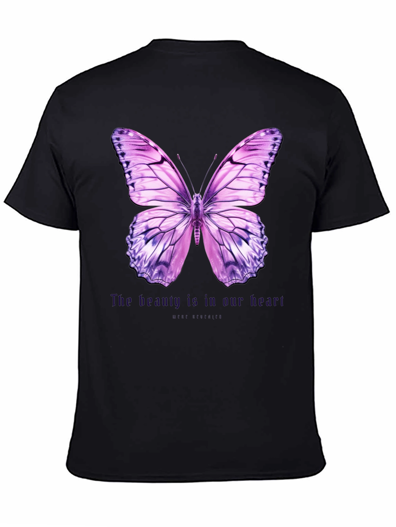 Butterfly Graphic Tee - Beauty is in Our Heart