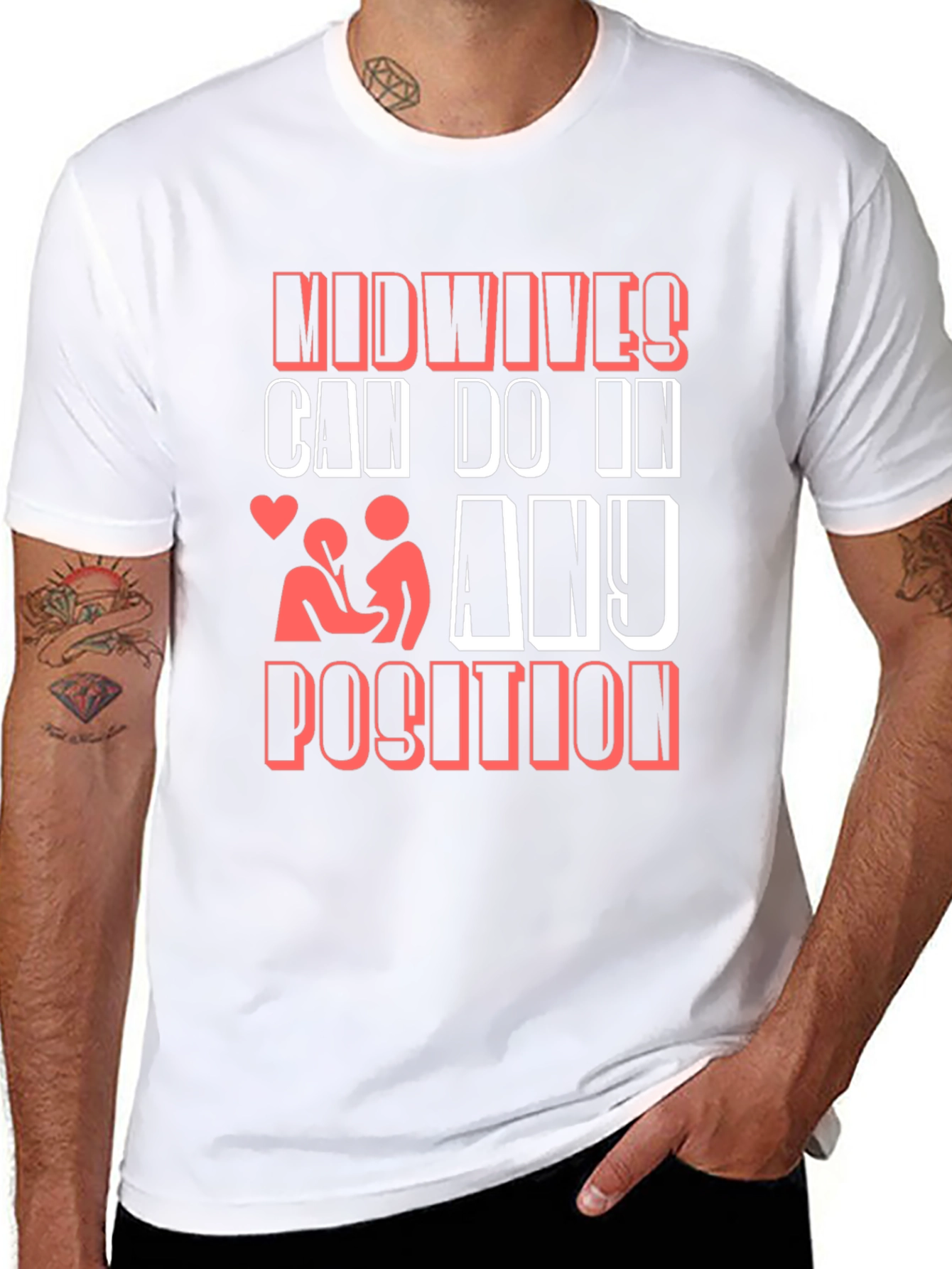 Midwives Can Do It T-Shirt Funny Maternity