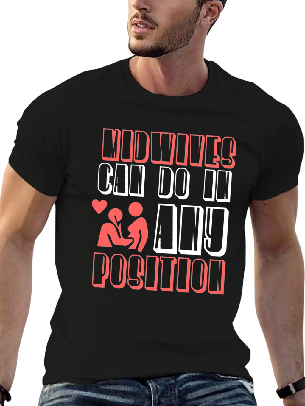 Midwives Can Do It T-Shirt Funny Maternity
