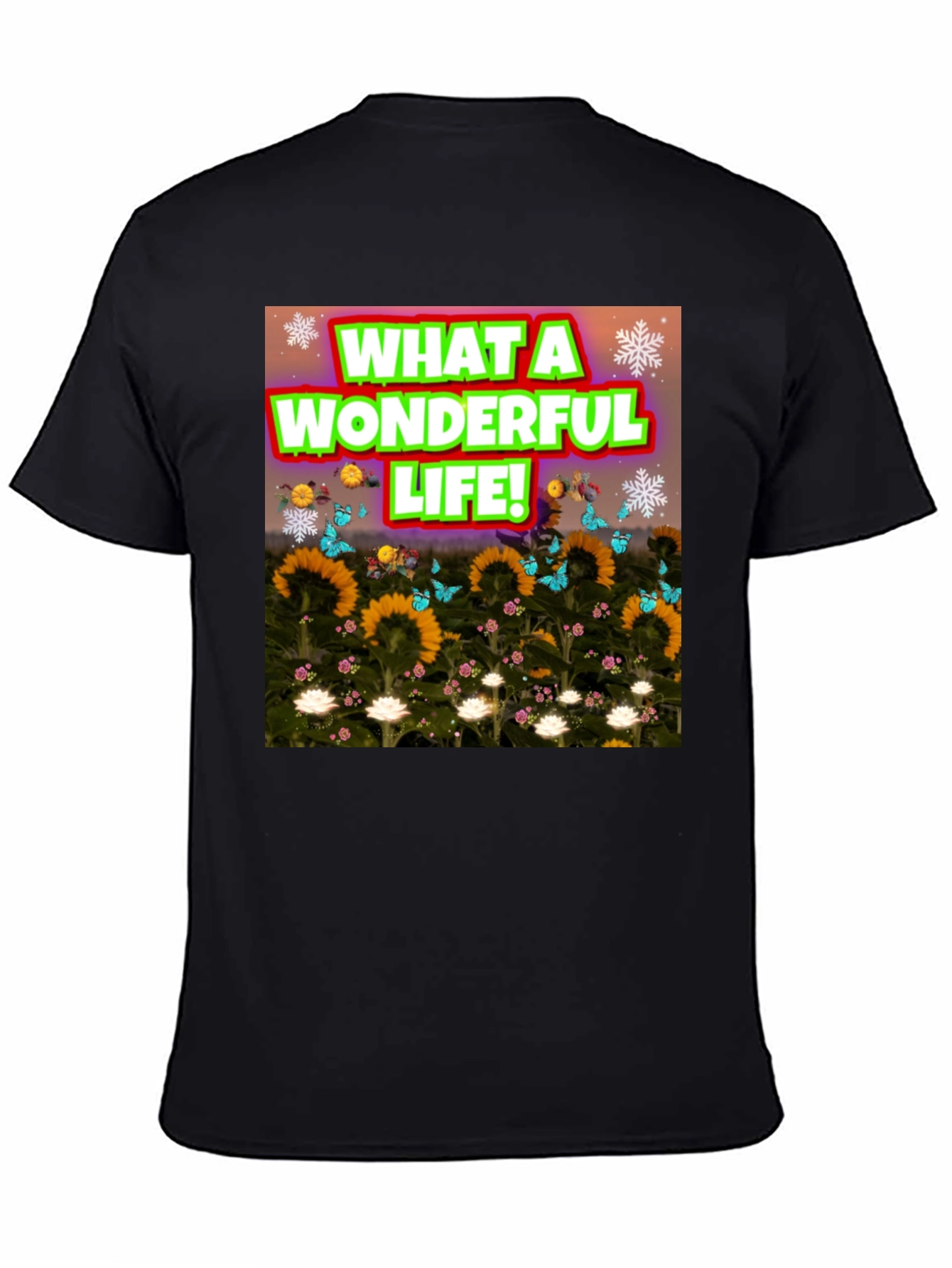 Wonderful Life Graphic Tee - Soft Cotton Blend