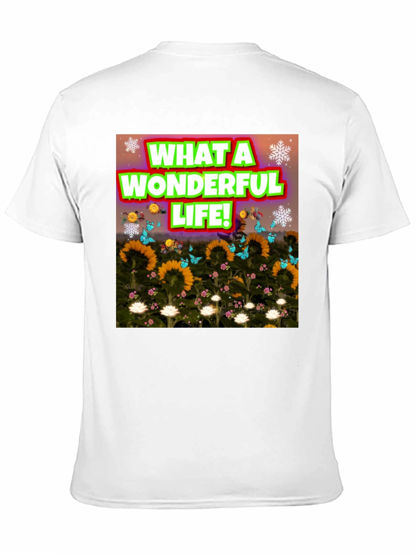 Wonderful Life Graphic Tee - Soft Cotton Blend