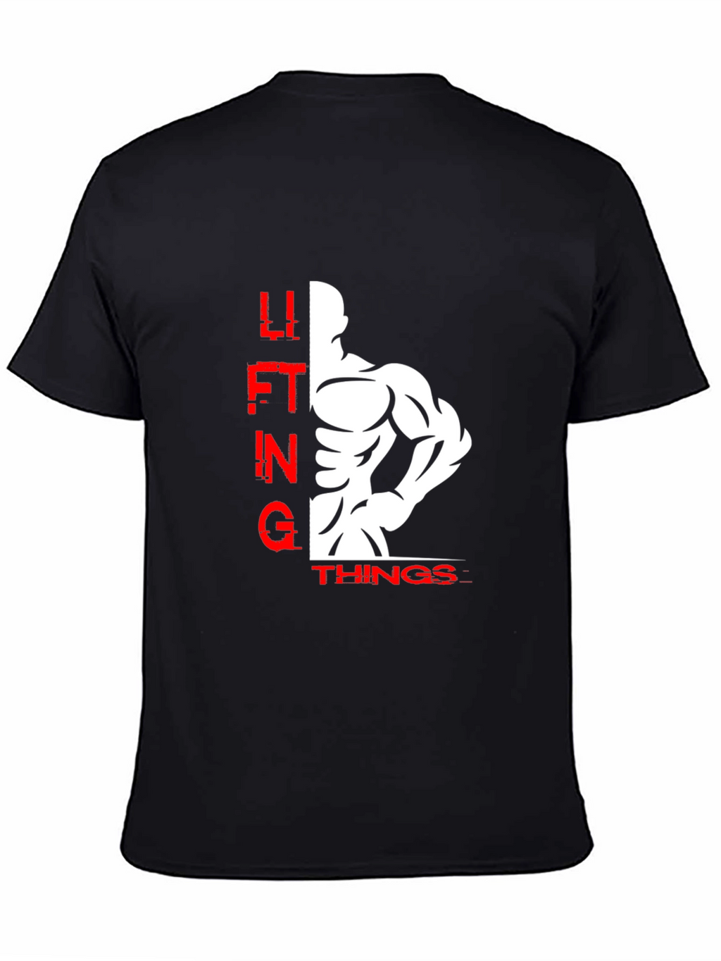 Lifting Things Graphic Tee - Black