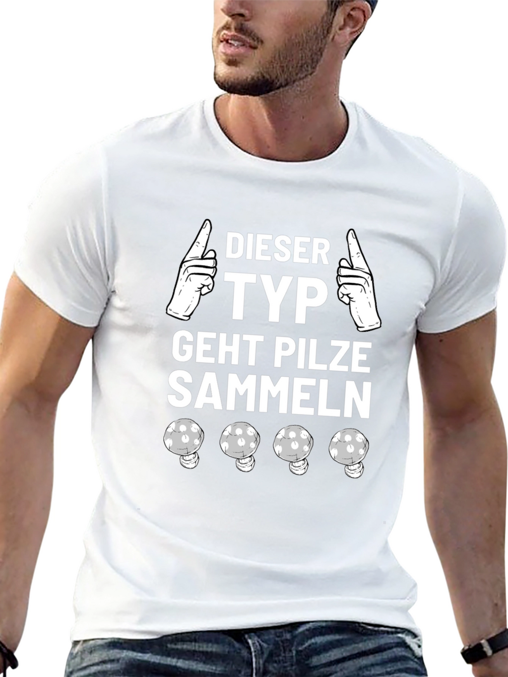 Diesen Typ Geht Pilze Sammeln T-Shirt