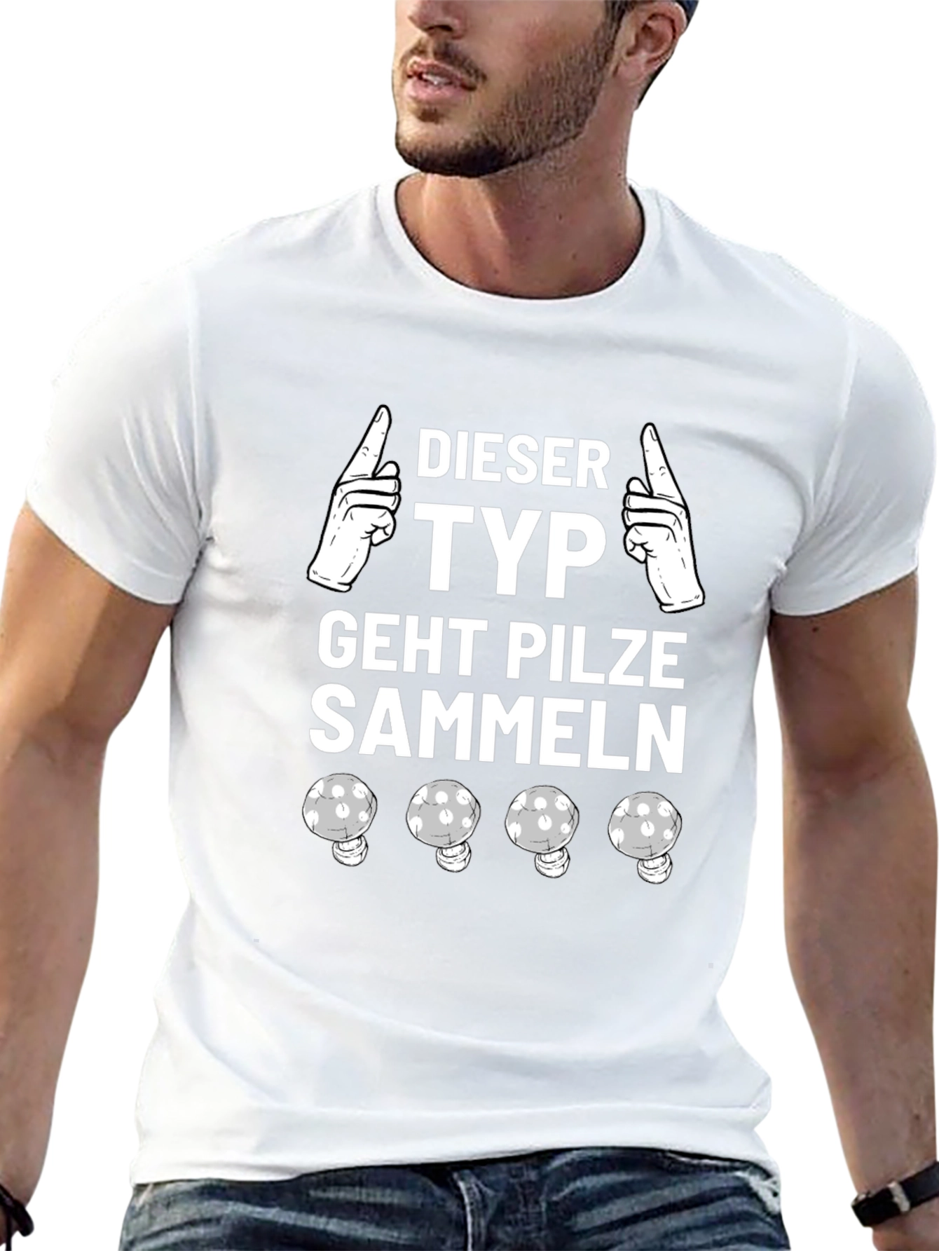 Diesen Typ Geht Pilze Sammeln T-Shirt