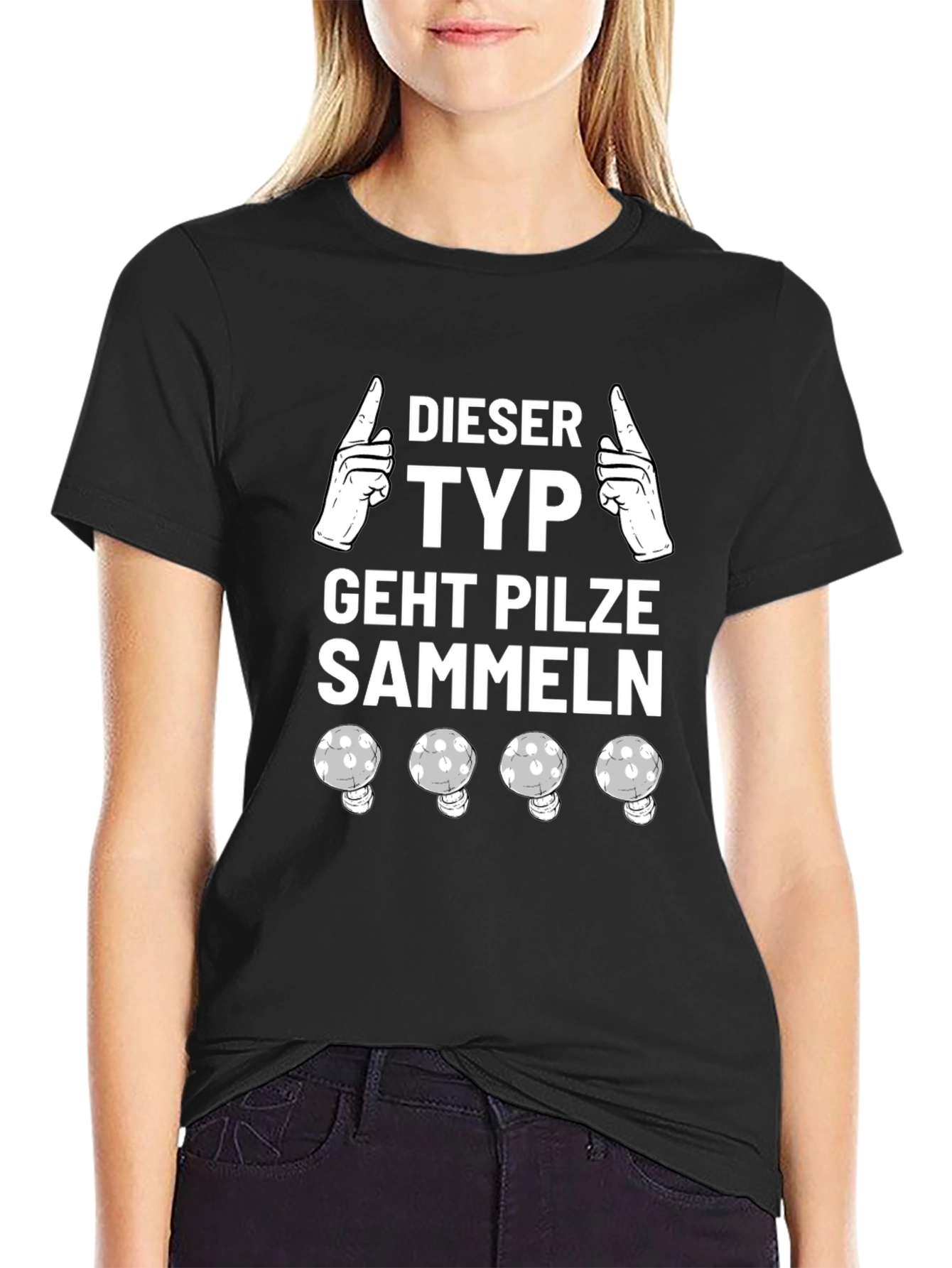 Diesen Typ Geht Pilze Sammeln T-Shirt