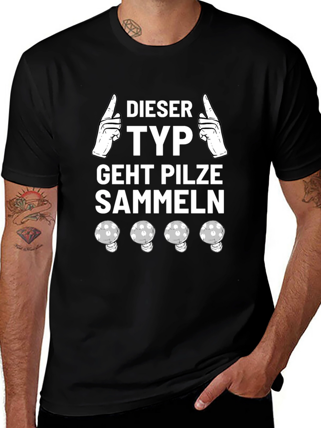 Diesen Typ Geht Pilze Sammeln T-Shirt