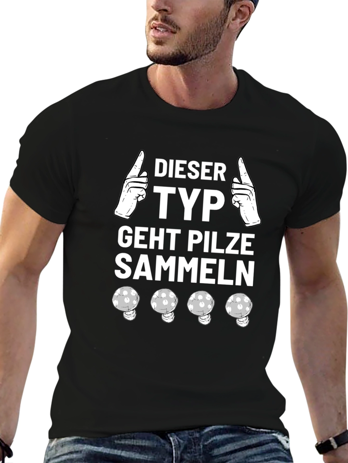 Diesen Typ Geht Pilze Sammeln T-Shirt