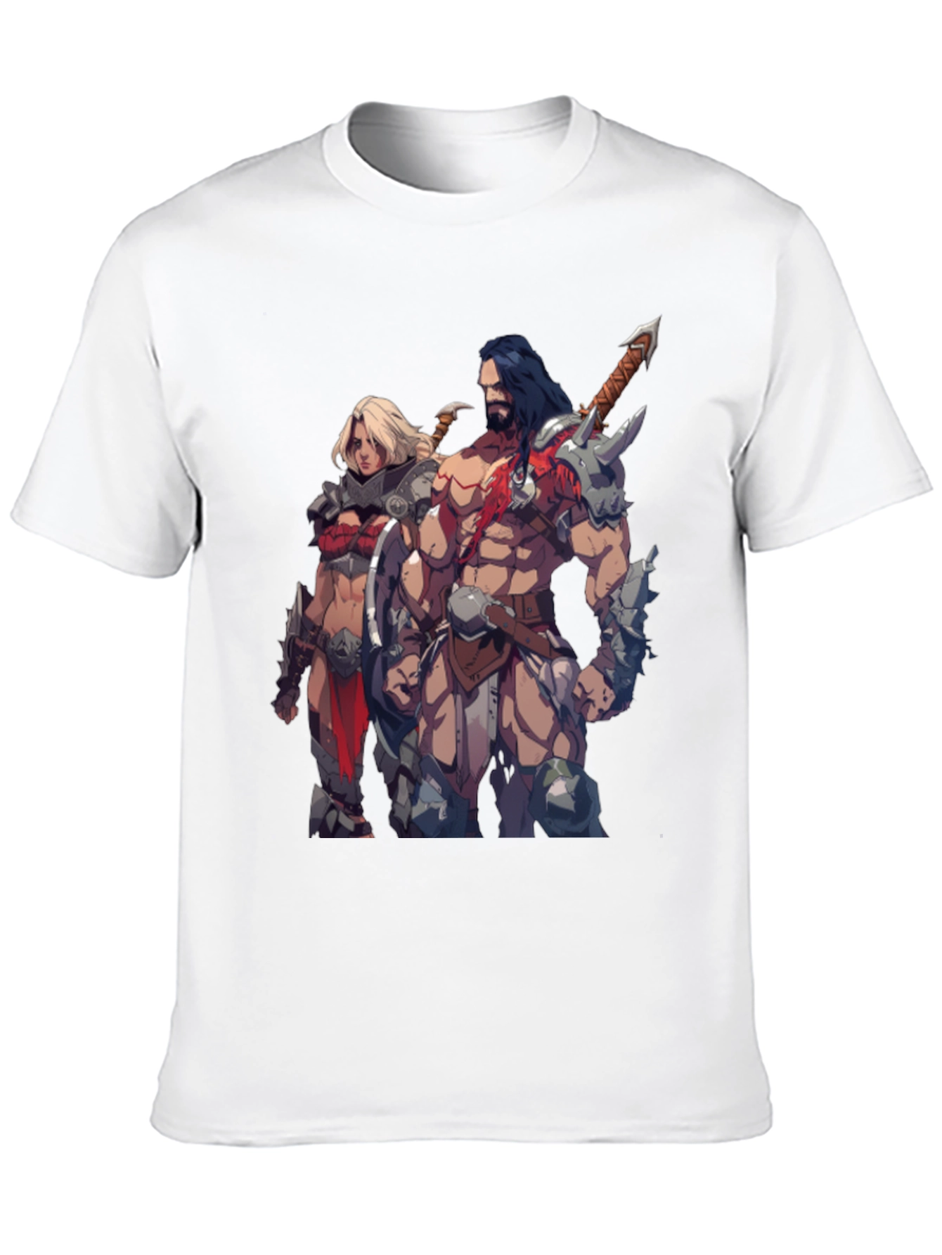 Fantasy Warriors Black T-Shirt