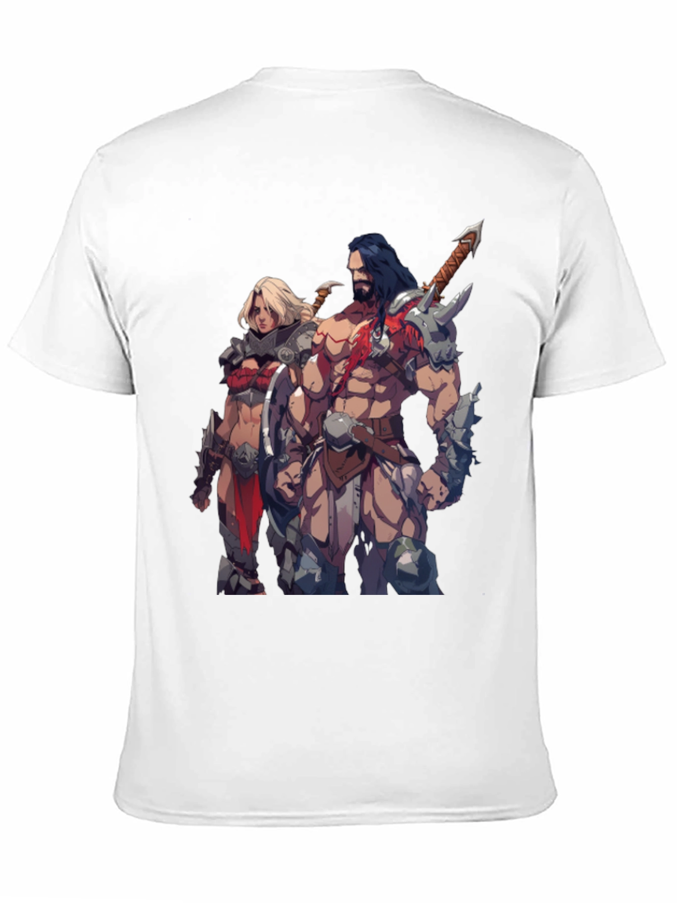 Fantasy Warriors Black T-Shirt