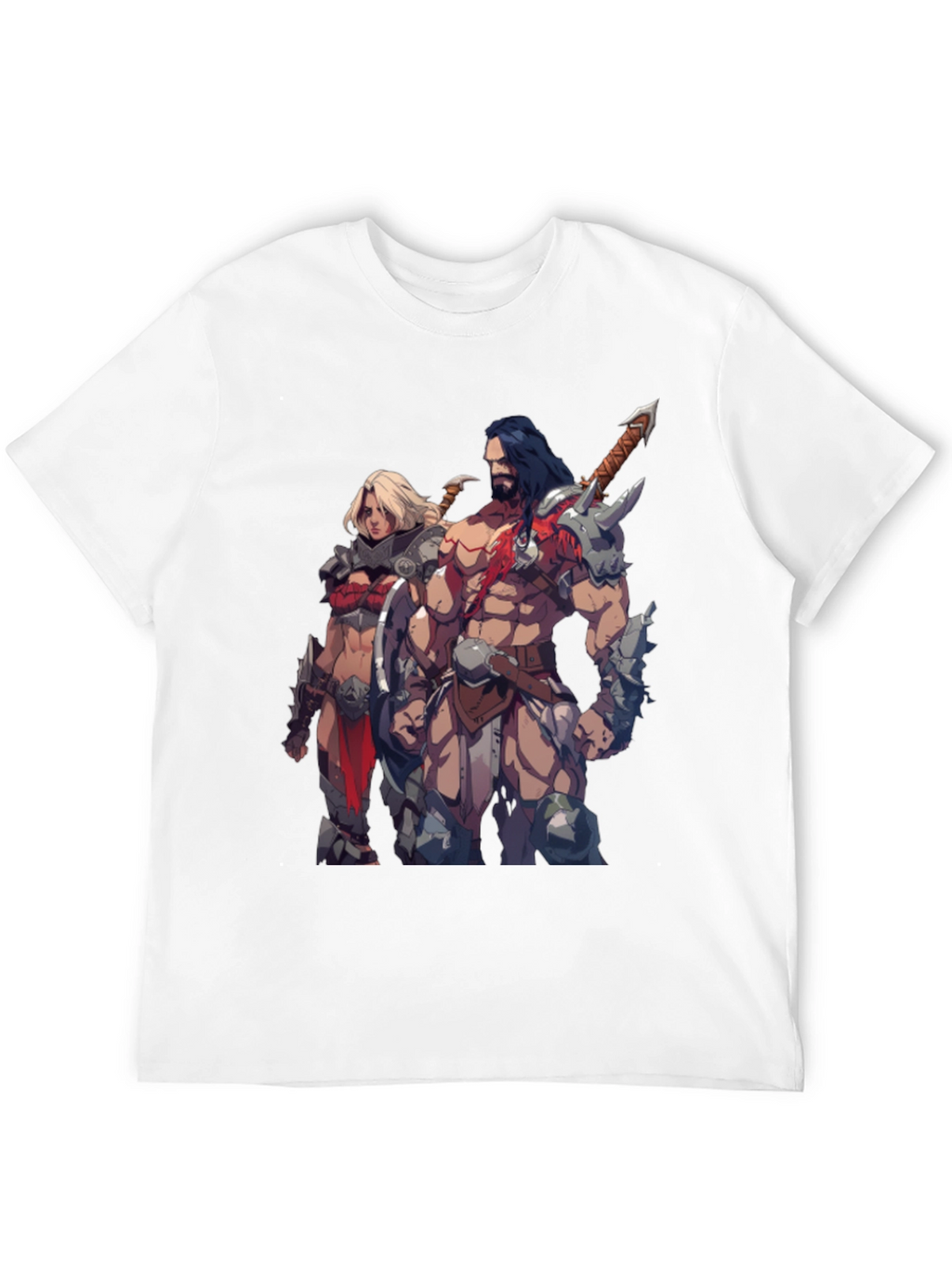 Fantasy Warriors Black T-Shirt