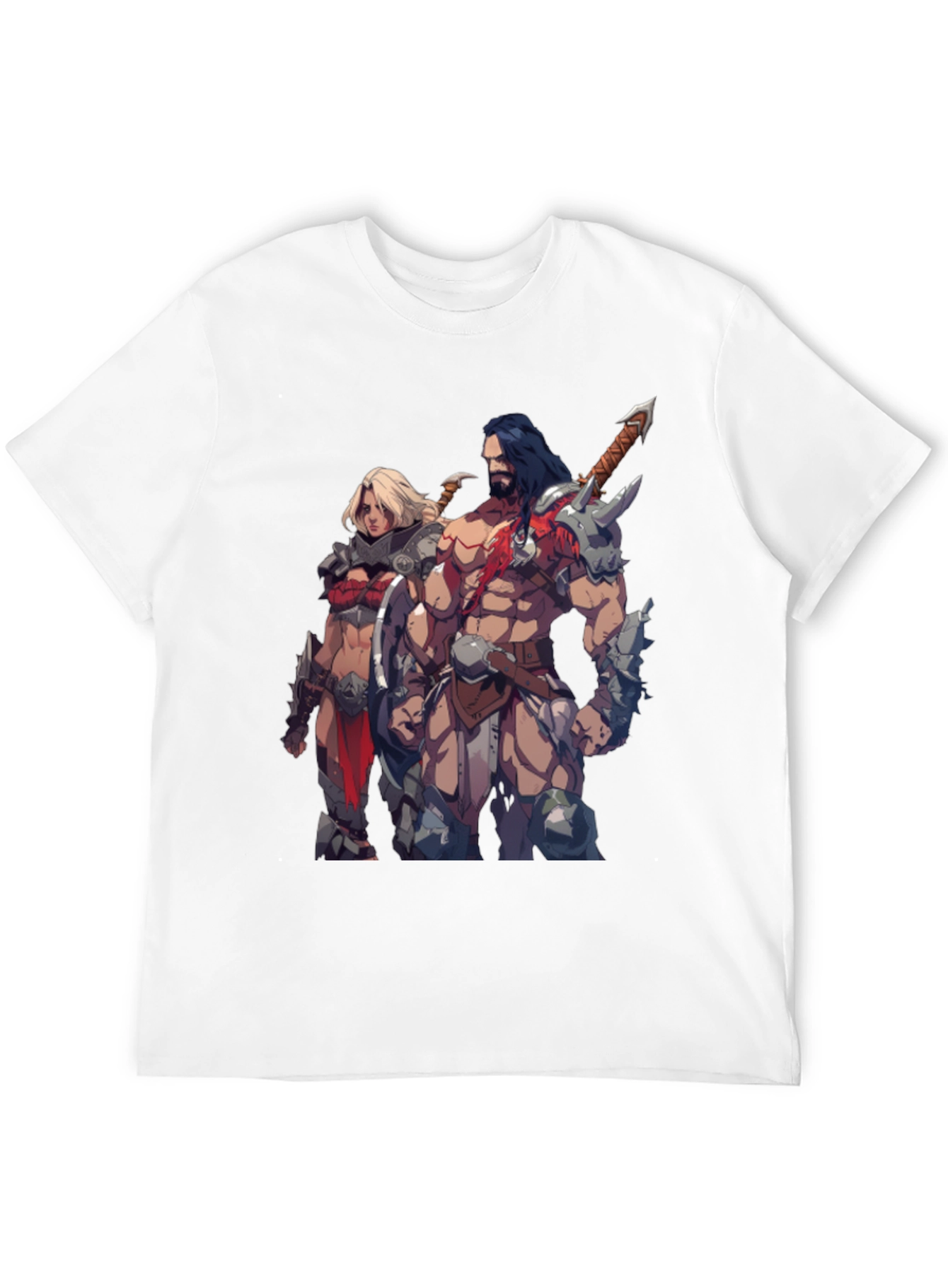 Fantasy Warriors Black T-Shirt