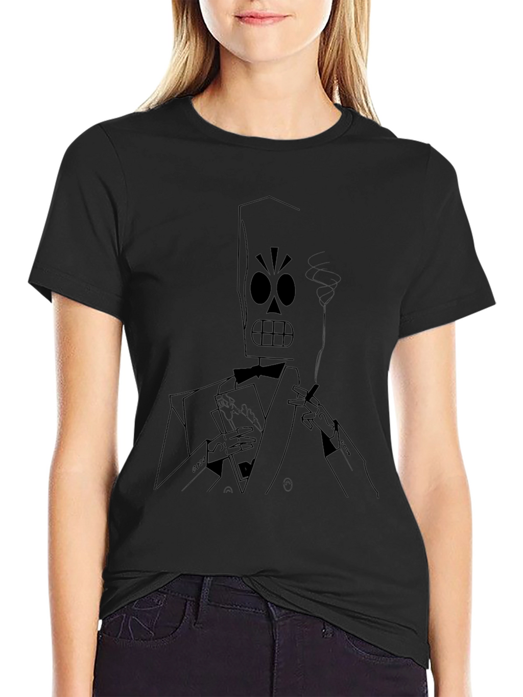 Grim Fandango Style Graphic Tee