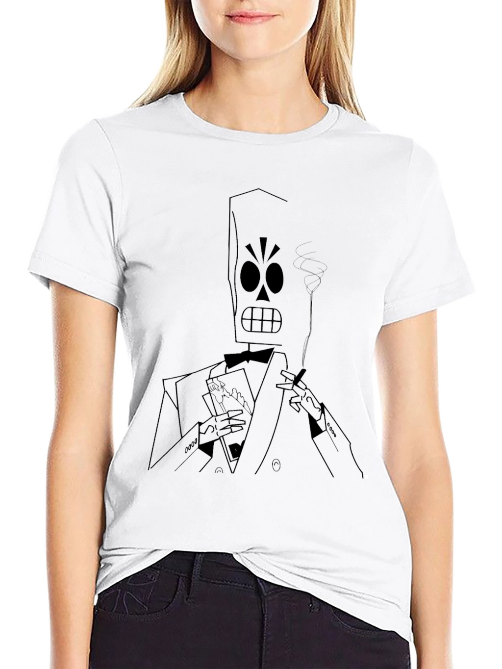 Grim Fandango Style Graphic Tee