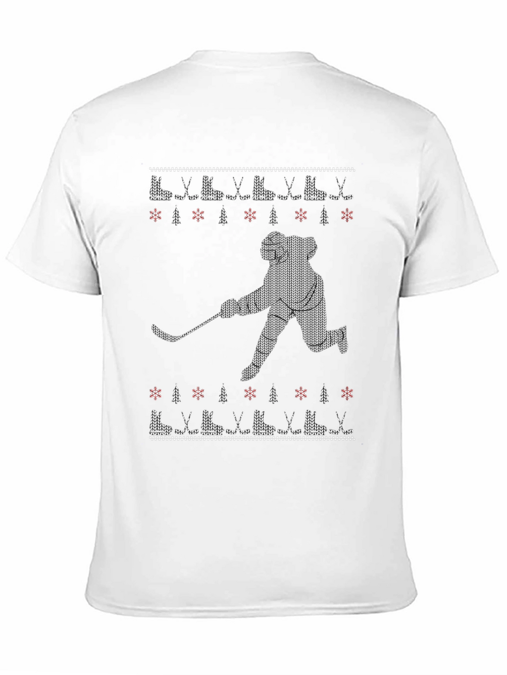 Hockey Ugly Christmas Sweater T-Shirt
