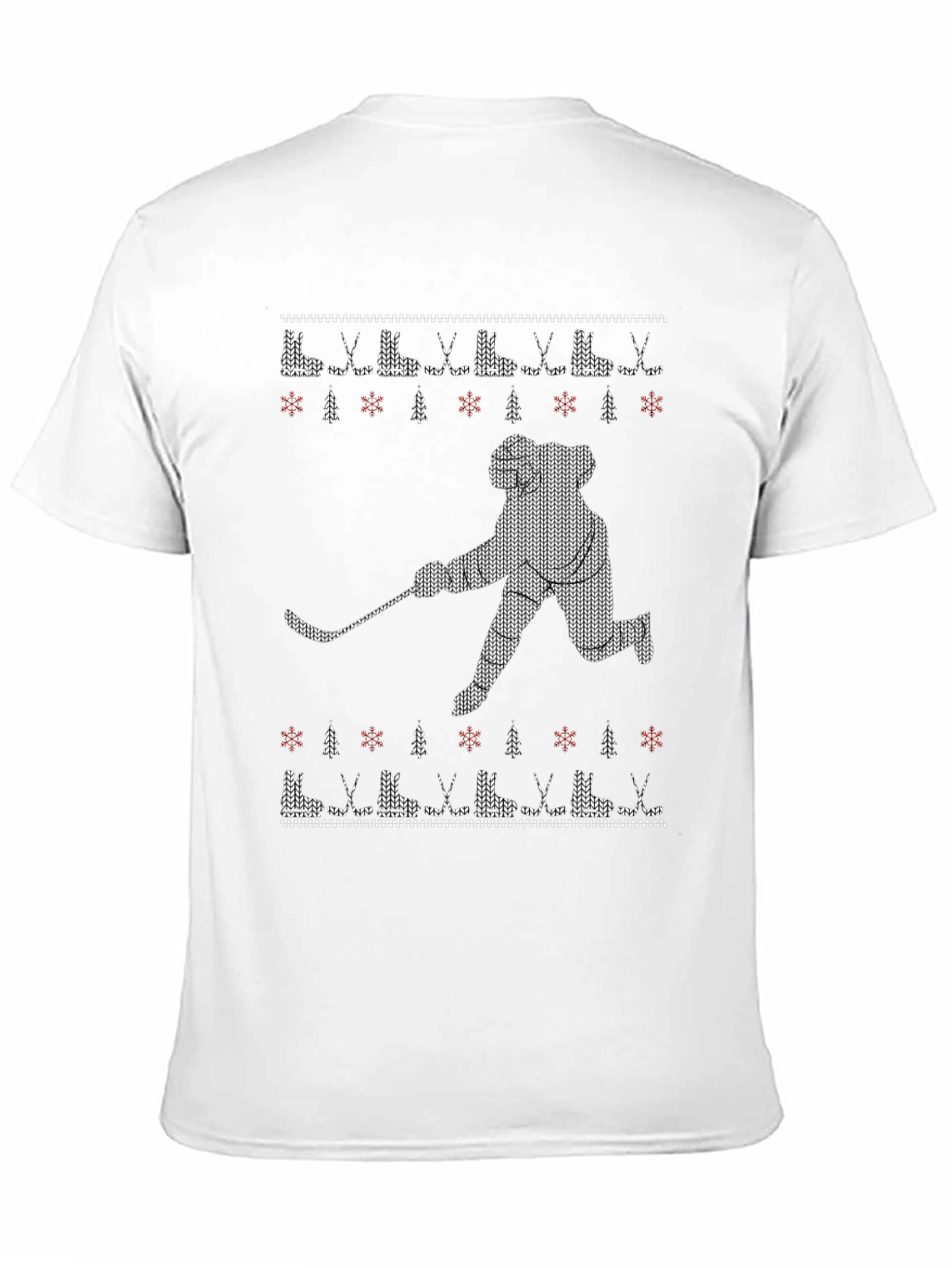 Hockey Ugly Christmas Sweater T-Shirt