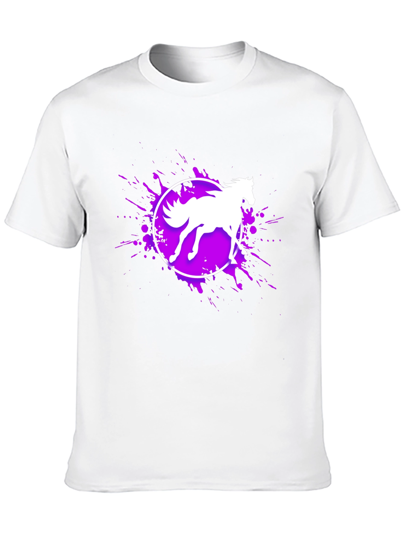 Horse Graphic Black T-Shirt