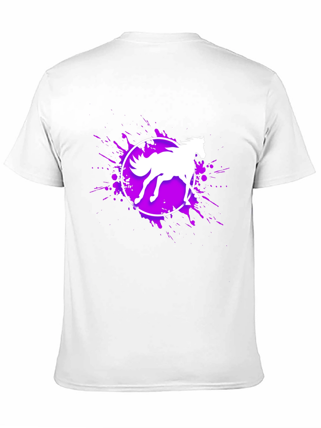 Horse Graphic Black T-Shirt