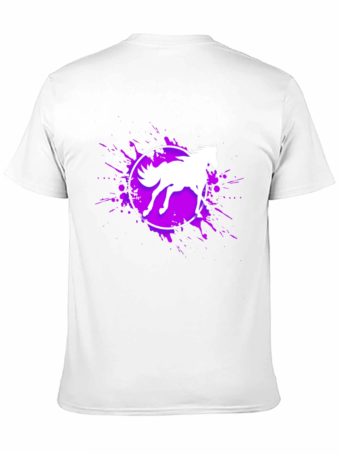 Horse Graphic Black T-Shirt