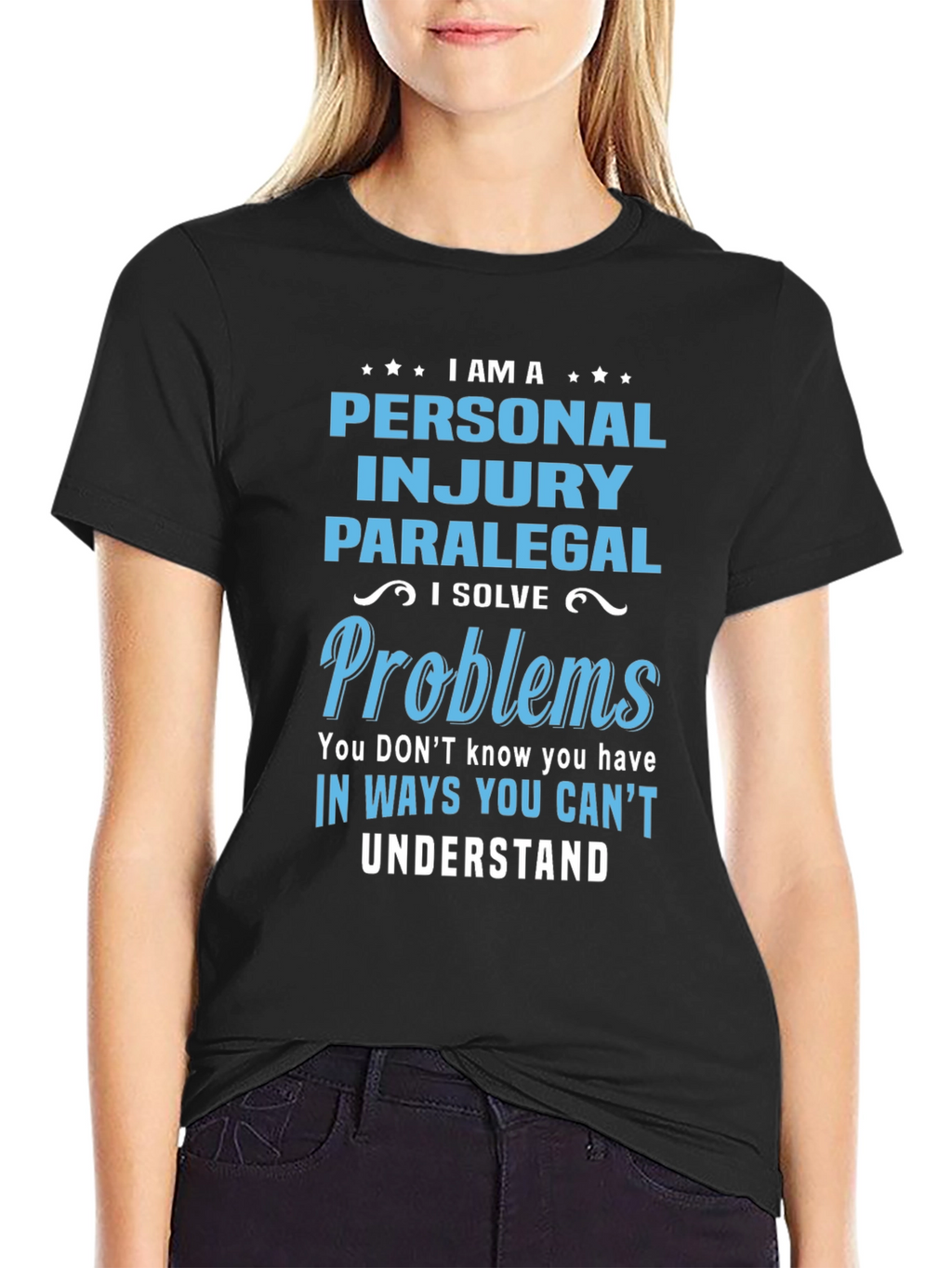 Personal Injury Paralegal T-Shirt - Problem Solver