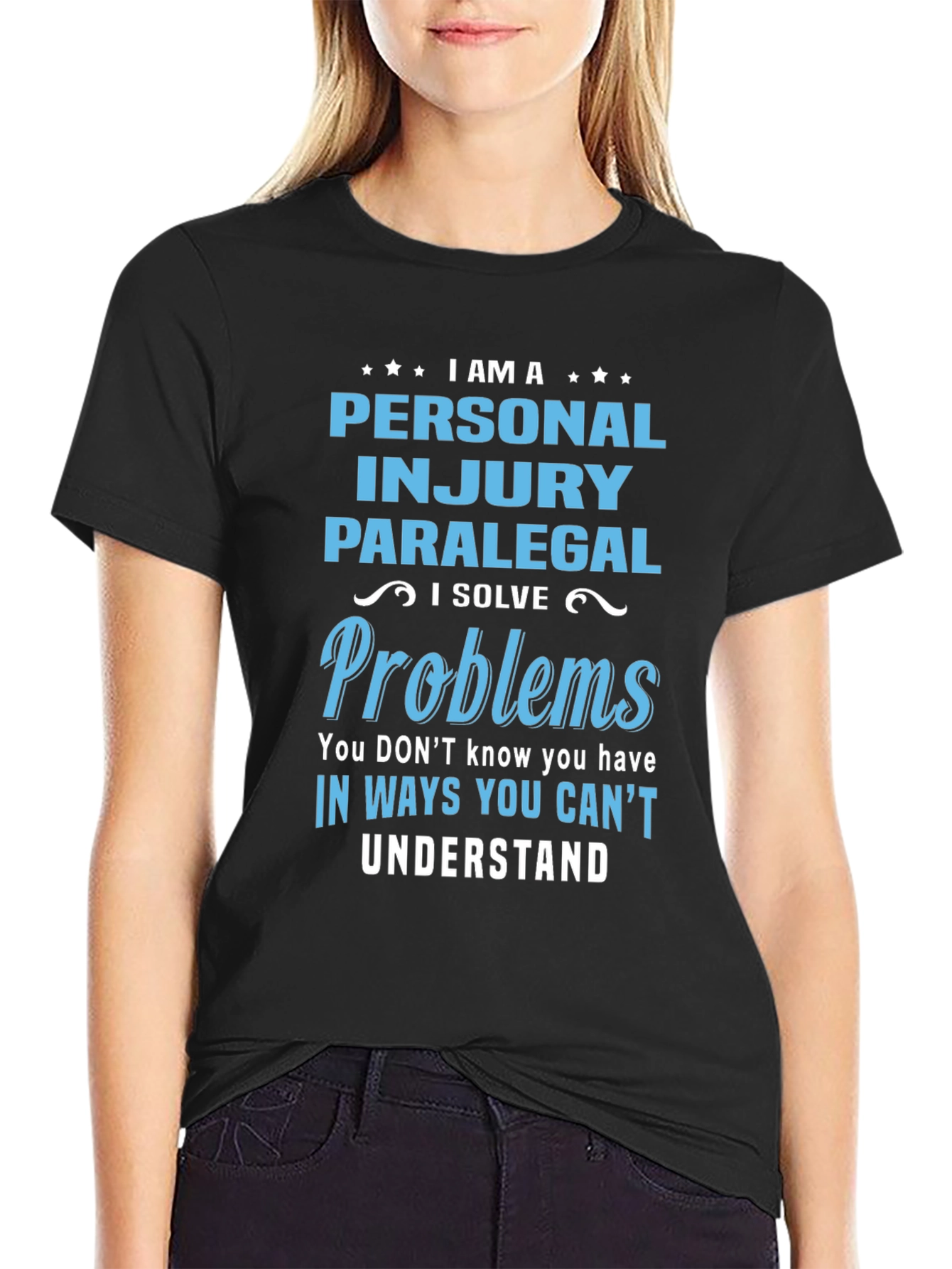 Personal Injury Paralegal T-Shirt - Problem Solver