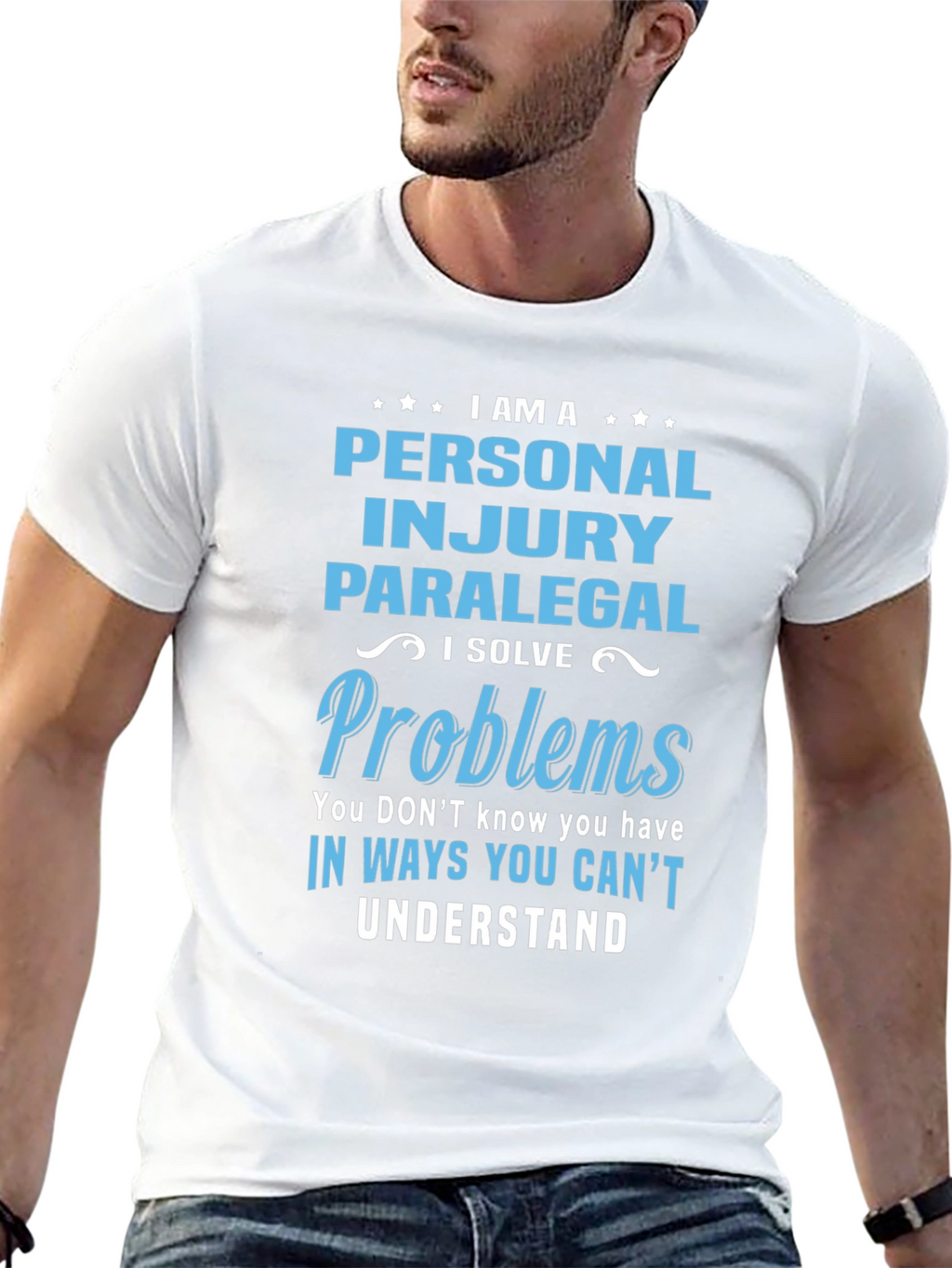 Personal Injury Paralegal T-Shirt - Problem Solver