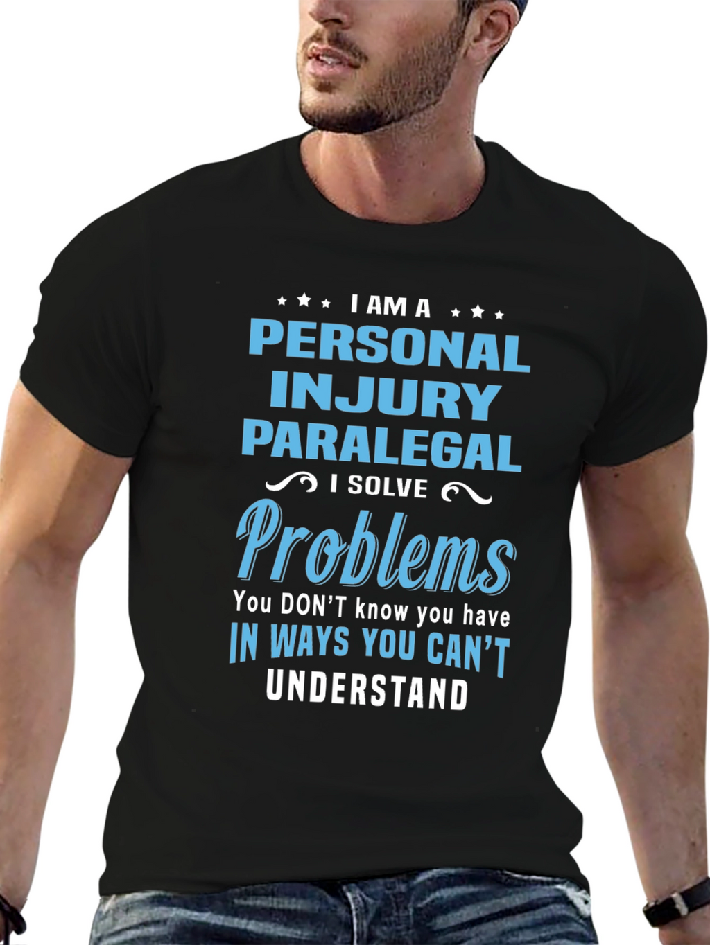 Personal Injury Paralegal T-Shirt - Problem Solver