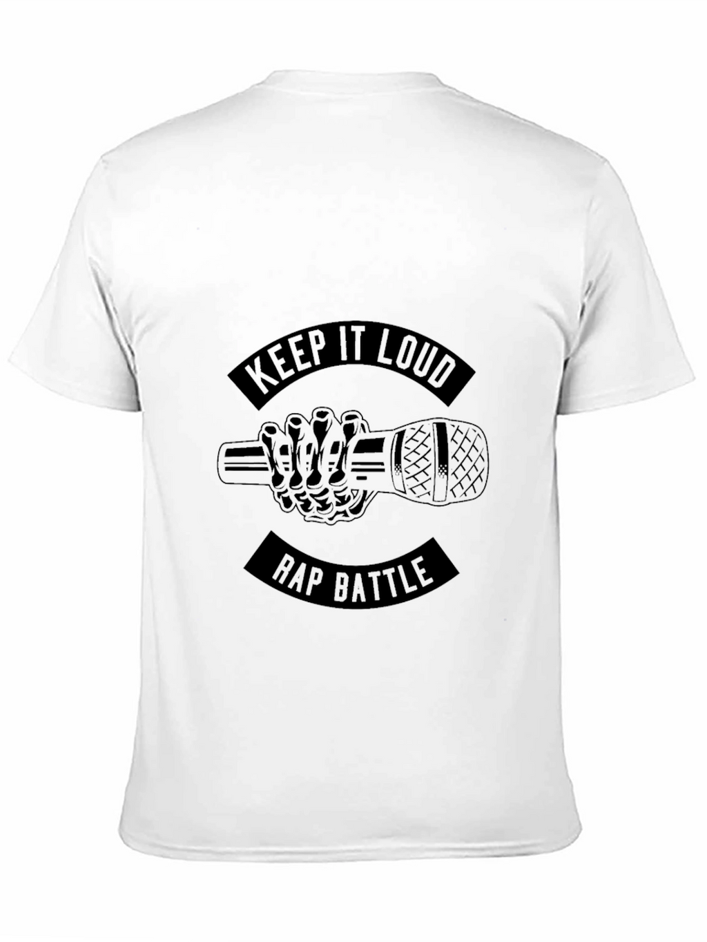 Keep It Loud Rap Battle Black T-Shirt