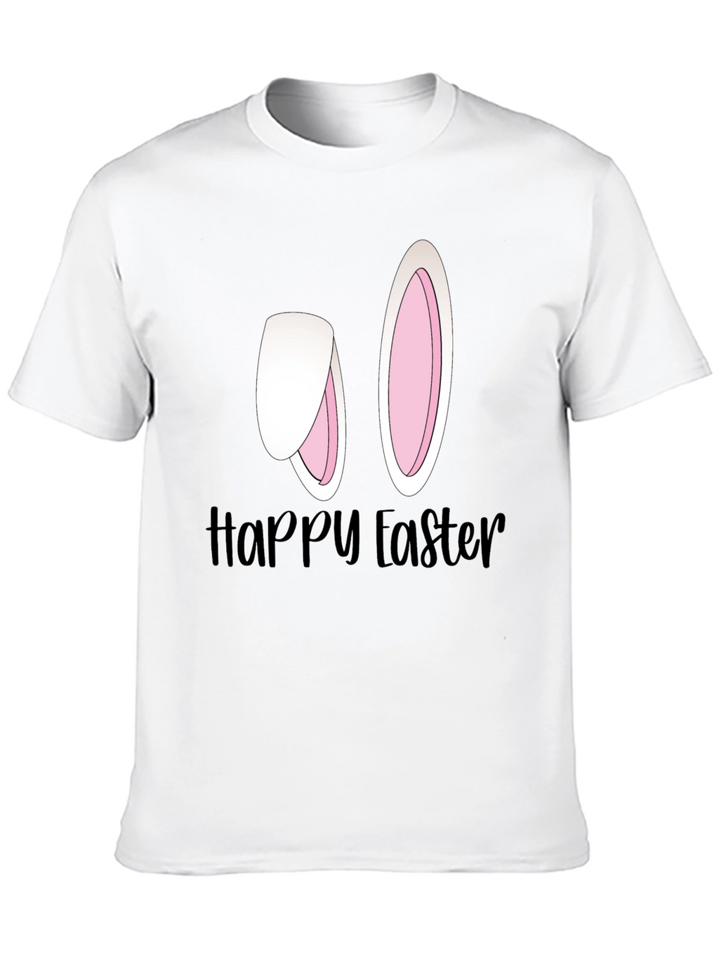 Happy Easter Bunny Ears Graphic Tee