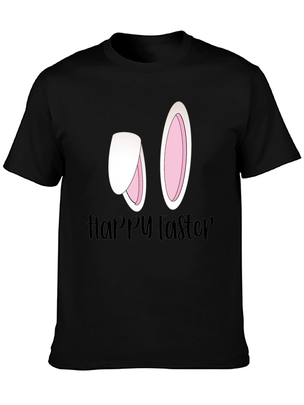 Happy Easter Bunny Ears Graphic Tee