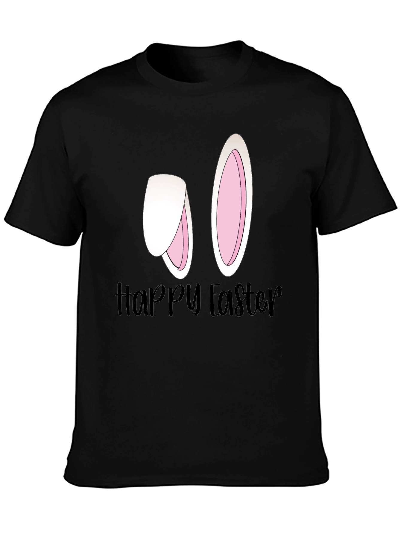 Happy Easter Bunny Ears Graphic Tee