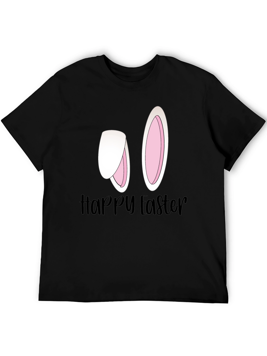 Happy Easter Bunny Ears Graphic Tee